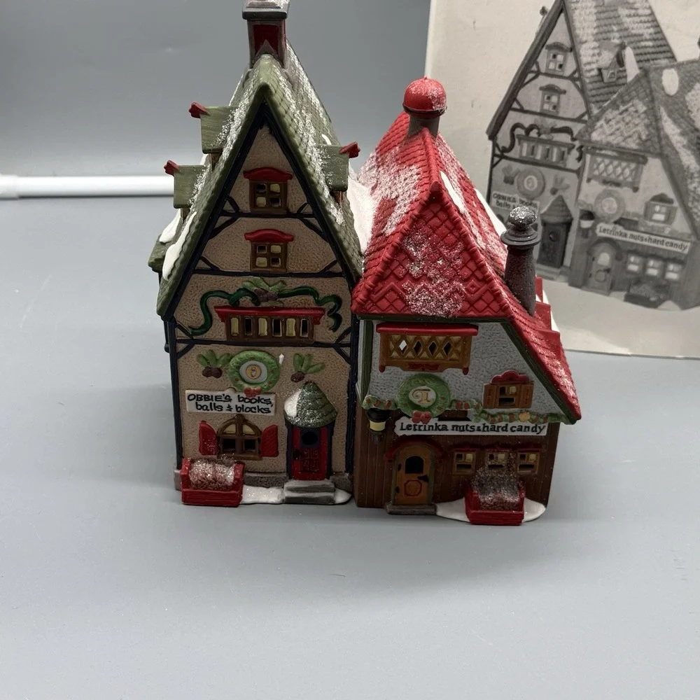 Dept 56 NORTH POLE Series Obbie's Books & Letrinka's Candy 56243